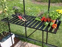 Fällbord Växthus 1200 x 500 x 750 mm Svart Vitavia 